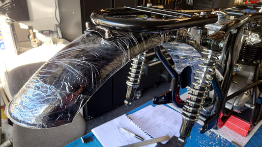 Rear Fender & Battery