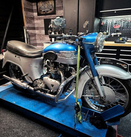 1961 Triumph Tiger T110 Recommissioning and Carburettor Repair