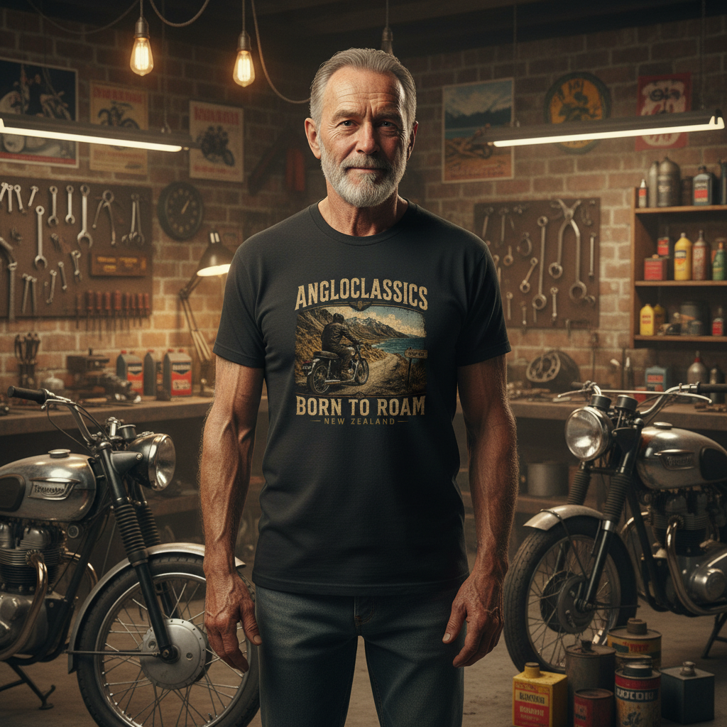 Angloclassics Born to Roam T-Shirt