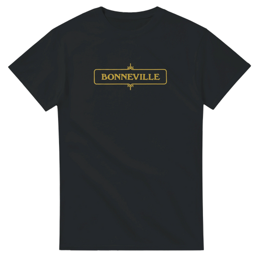 Triumph Bonneville 1970s logo t-shirt — iconic era of British motorcycling NZ