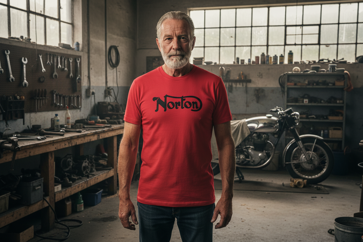 Norton Black Logo T-Shirt
