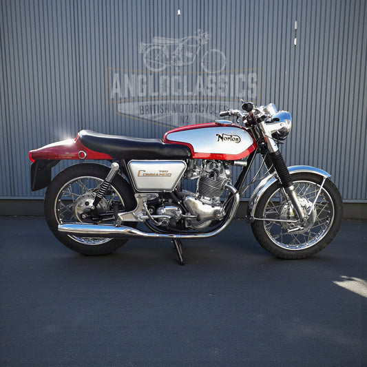 1969 Norton Commando Fastback classic British motorcycle — Angloclassics NZ