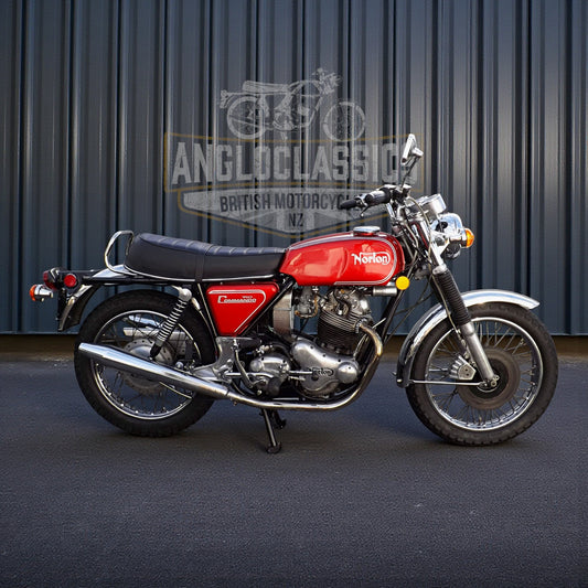 1971 Norton Commando 750 classic British motorcycle — Angloclassics NZ