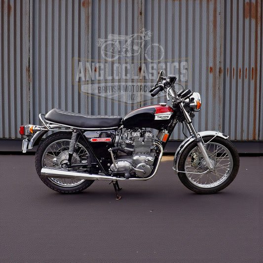 1973 Triumph Trident T150V classic British triple motorcycle — Angloclassics NZ