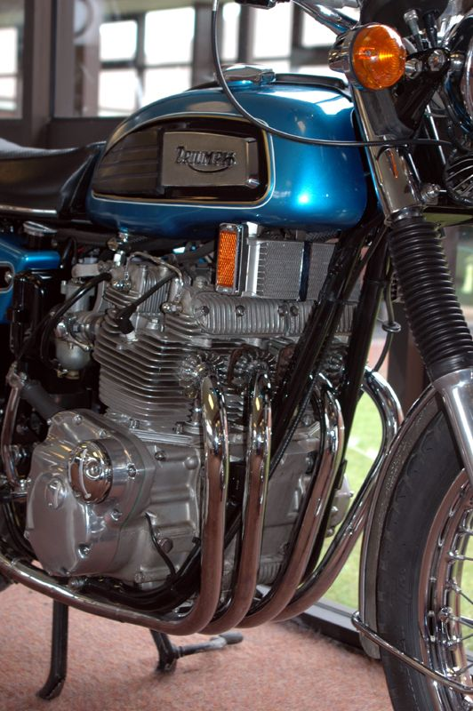 Classic Triumph motorcycle for Angloclassics motorcycle valuation service