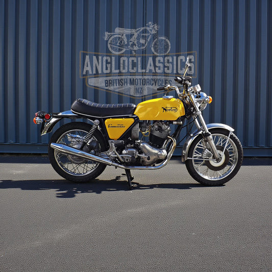 1972 Norton Commando 750 Combat classic British motorcycle — Angloclassics NZ