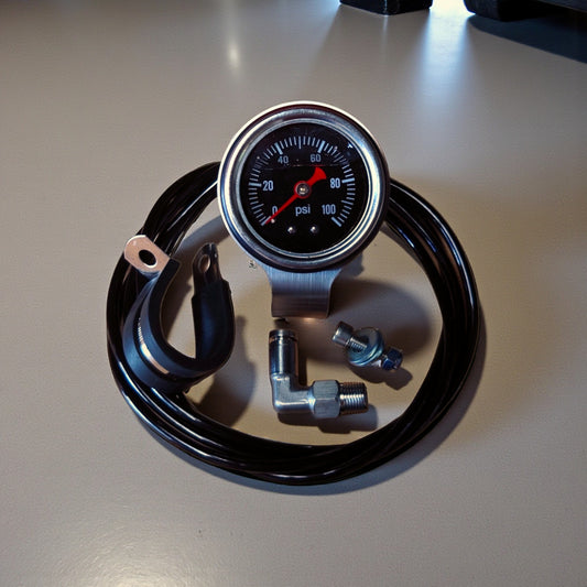 Norton Commando oil pressure gauge kit — made in New Zealand for classic British motorcycles