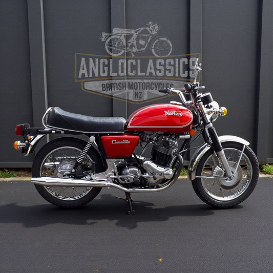 1974 Norton Commando 850 Interstate classic British motorcycle — Angloclassics NZ
