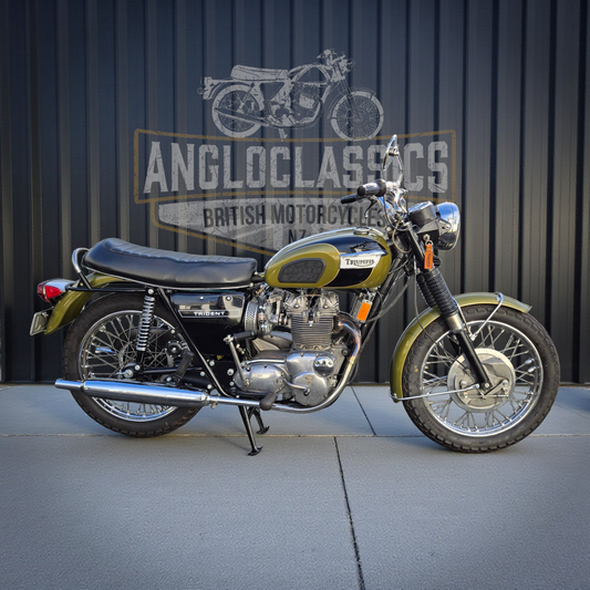 1969 Triumph Trident T150 US spec matching numbers classic British motorcycle — NZ